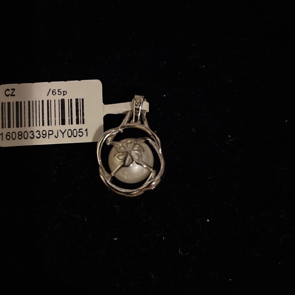 S925 Natural Pearl Pendant. - Picture 5 of 6